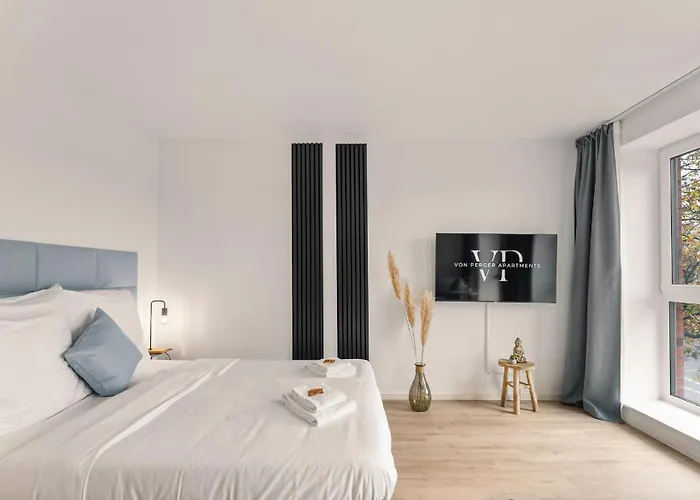 Modernes Apartment Am Gleispark